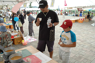 おみそ汁、味あて