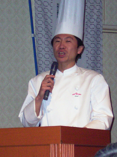 食の親善大使の報告とトークショー