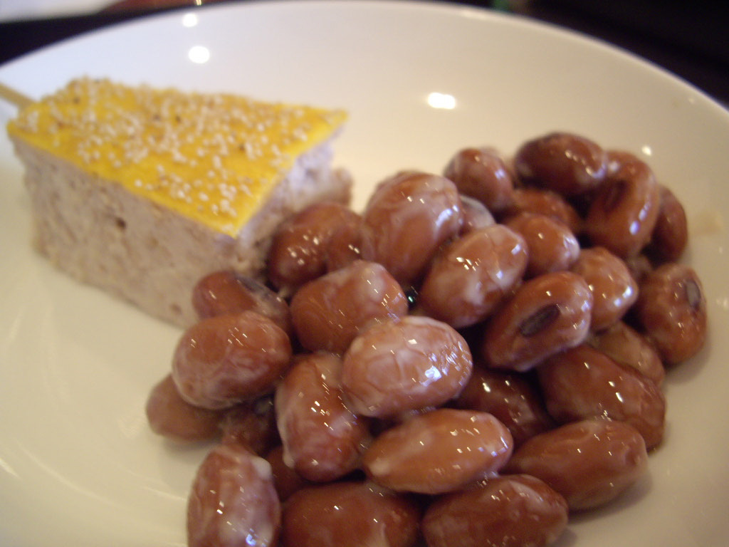 珍しい紅大豆の納豆