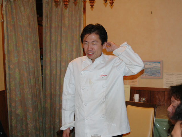 奥田氏のあいさつ