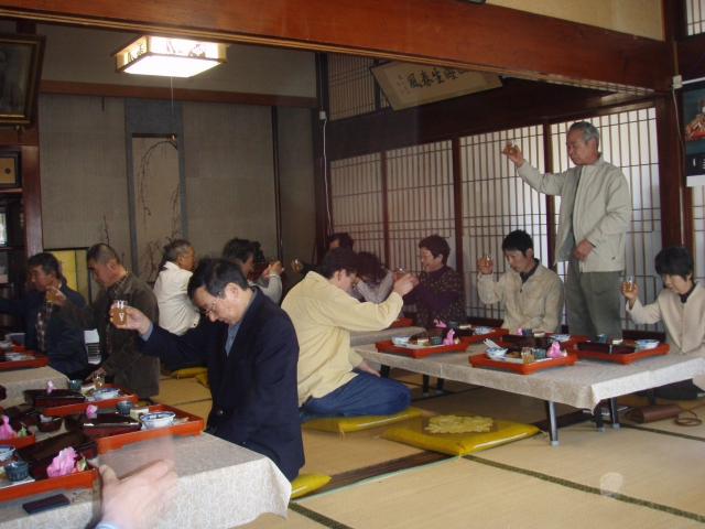 楽舎さんで食談会