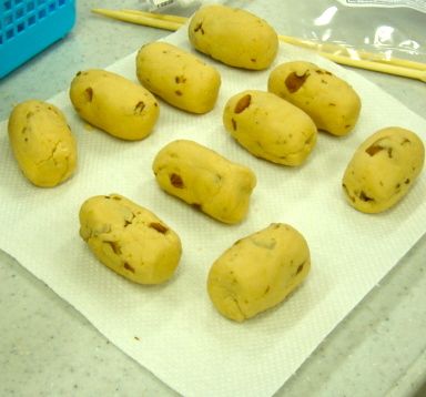 笹を巻く前はこんな感じ