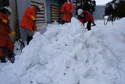 那須建設（株）様 除雪ボランティアありがとうございました！