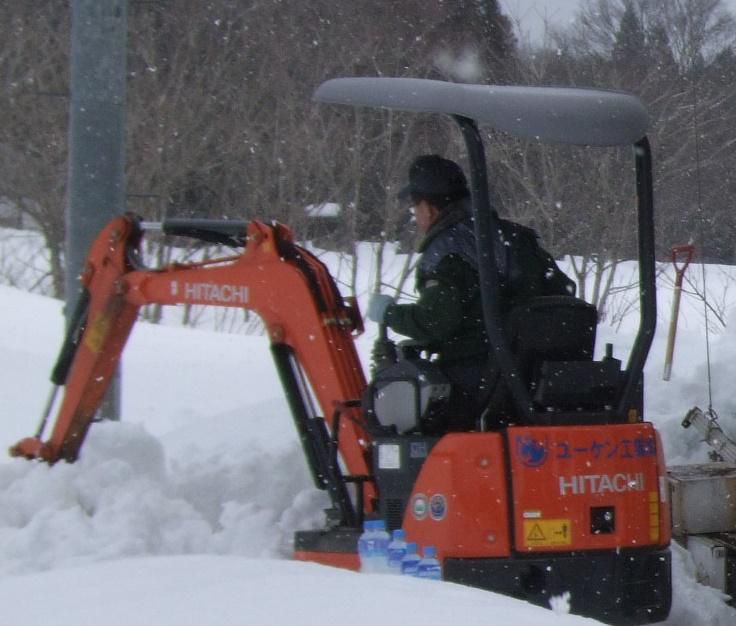 ユーケン工業（株）様　除雪ボランティアありがとうございました。