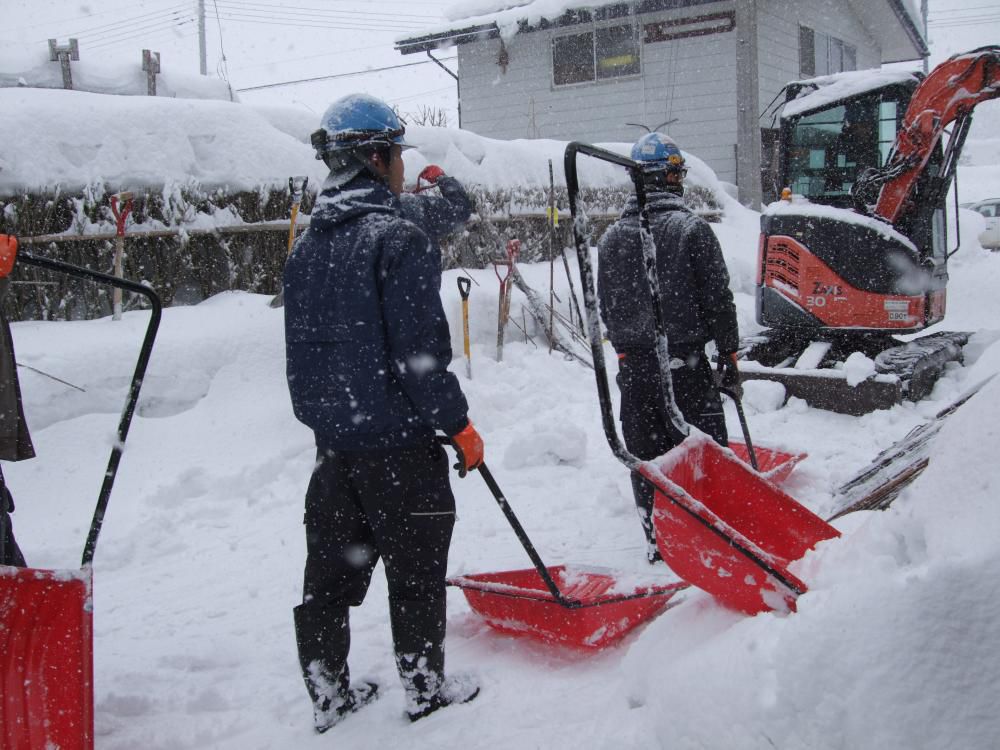 ユーケン工業（株）様　除雪ボランティアありがとうございました