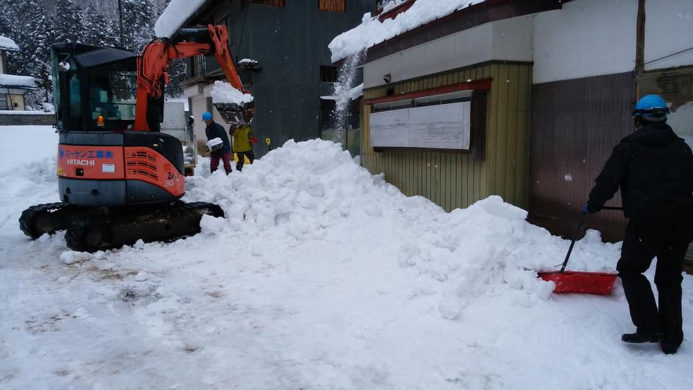 ユーケン工業（株）様　除雪ボランティアありがとうございました。