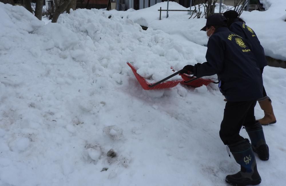 【除雪ボラ】長井ライオンズクラブ様　除雪ボランティアありがとうございました！