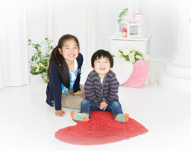 山形 こども写真 当館スタジオ