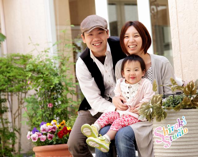 家族記念写真 ファミリーフォト キッズ写真