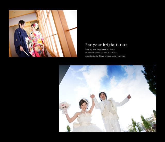 山形国際ホテルブライダル写真 ウェディング前撮りスナップ 型物