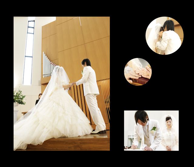 山形国際ホテルブライダル写真 ウェディングスナップ