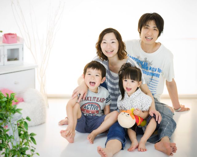 山形 ファミリーフォト 当館スタジオ