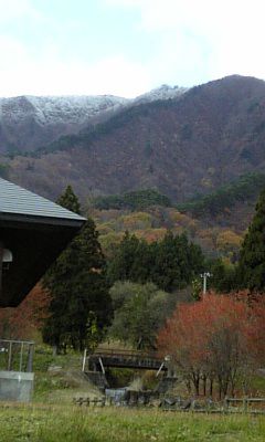 初雪・・・かな(＾０＾)