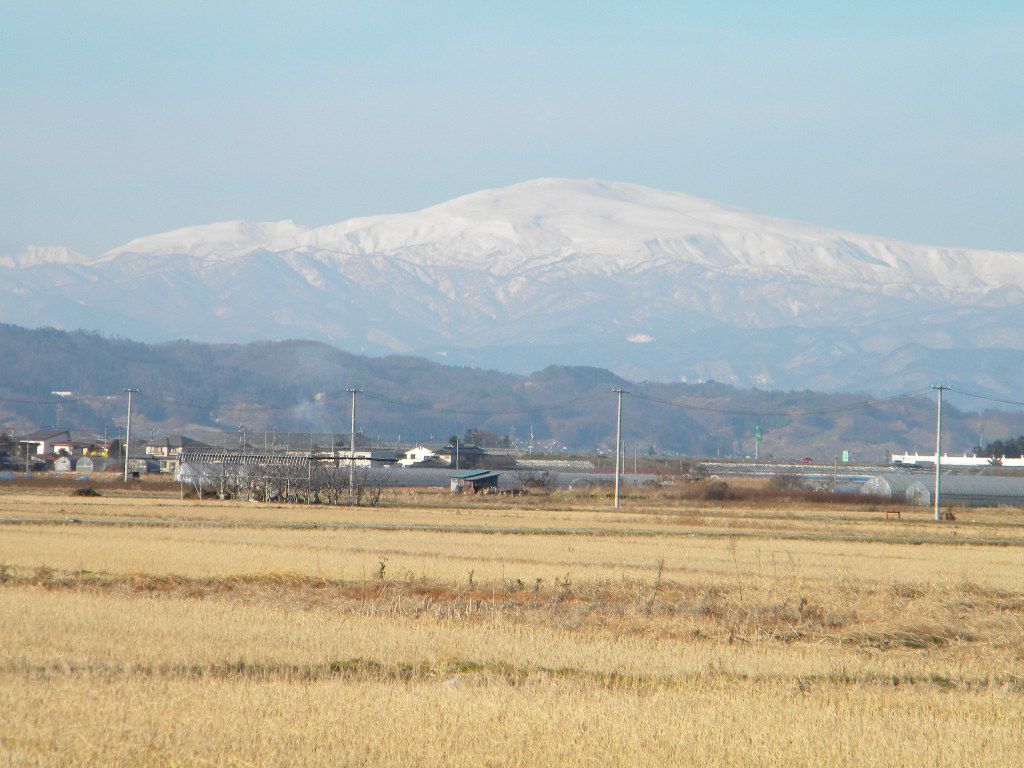 快晴の中で