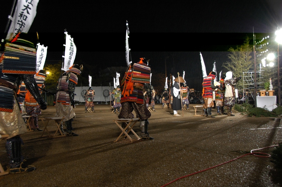 上杉まつり武てい式について