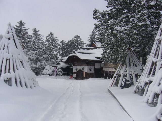 【平成19年度の情報】待望の積雪！